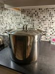 ikea stainless steel kastrull med lock 15l