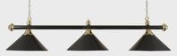 Biljardbelysning Buffalo Trilux III Black/Brass