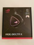 Asus ROG Delta II Gamingheadset - OÖPPNAD + KVITTO!