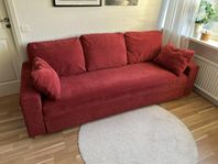 3-sits Bäddsoffa - längsbäddad