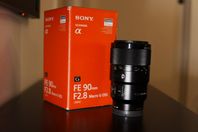 Sony FE 90/2.8 G OSS Macro objektiv