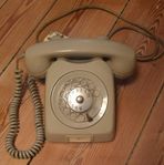 Retro Telefon från Telia med fingerskiva