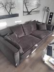 Brandy Lounge 4-sits soffa XL 