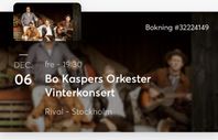 Bo Kaspers Orkester Vinterkonsert Rival 