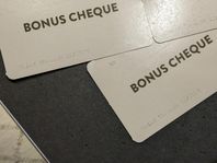 Scandic Bonus cheque värde 1420kr (presentkort)