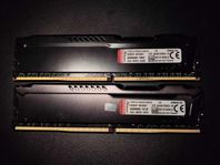 kingston hyperx fury 8gb ddr4 2400mhz 2st