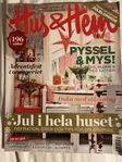 Hus & Hem julnummer med pyssel, bak. 5 kr 