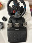 Logitech G29 ratt och pedalar