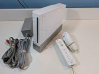 Nintendo Wii - Bakåtkompatibel med 1 original handkontroll.