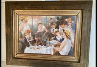 Roddarnas frukost, konsttryck av Renoir