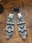 Stella McCartney ikoniska polar bear wool scarf, halsduk