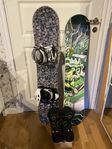 Snowboard, snowboardskor