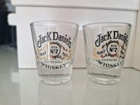 Jack daniels shotglas (Vintage)