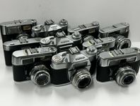 Paket med 10st Voigtländer retro kameror