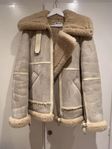 Acne Studios shearling biker jacka