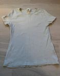 Beige ribbad t-shirt