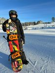 Burton Grom barn 130cm + Union Cadet Pro bindning