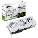 Asus GeForce RTX 4070 Ti TUF, 12gb Gaming White OC