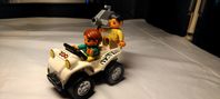 Lego Duplo 4 hjuling med Zoo personal