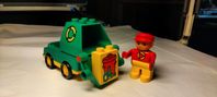 Lego Duplo Sop bil med gubbe & soptunna