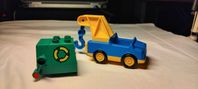 Lego Duplo Bil med Kran & Container