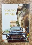 Broschyr reklam Volvo PV 544 1958