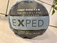 Exped Airmat Basic 7.5 M. Liggunderlag, luftmadrass, camping