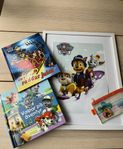 Paw Patrol paket - tavla, böcker m.m.