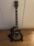 DISC ESP Ltd EC-1000 Guitar, Silver Sunburst