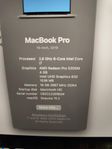 Macbook Pro 16" 2019, 16GB, radeon GPU!!