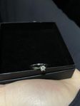 Diamantring 14k