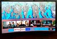 Curved samsung 65tum smart tv 4K