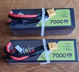 LiPo batterier 4S 7000mAh