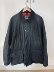 Barbour Ashby svart wax jacka, storlek L