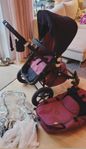 Bugaboo barnvagn sitt och liggdel ingår