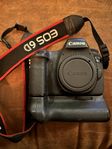 Canon EOS 6D med batterigrepp