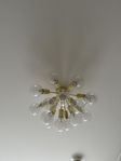 Plafond sunshine brass lampa