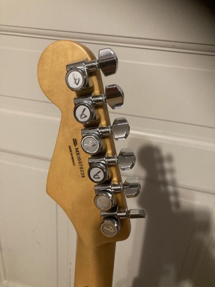 Fender Stratocaster med Lönnhals