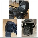 Britax smile vagn m tillbehör 