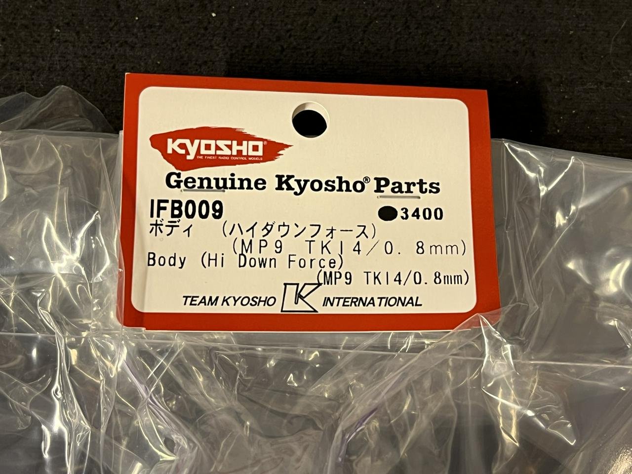 Karosser Kyosho MP9 / MP10