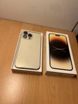 iPhone 14 PRO Max 128GB Gold med kvitto 