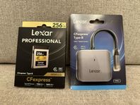 CFexpress Type B & Lexar LRW510 CFexpress Type B USB-C Card