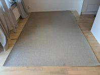 IKEA MORUM Matta, beige, 200x300 cm 