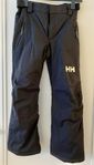 Svarta skidbyxor - Helly Hansen , strl 152