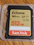 SanDisk Extreme 512GB SDXC-kort