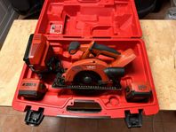 Hilti cirkelsåg med 2 st batterier och laddare