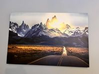 Canvas picture of Mt Fitz Roy Patagonia