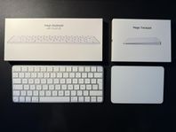 Apple Magic Keyboard + Magic Trackpad - Touch ID - svenskt