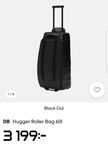 DB hugger roller bag 60l