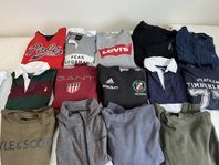 Klädpaket: Tröjor och hoodies stl140-152 (11-12år)